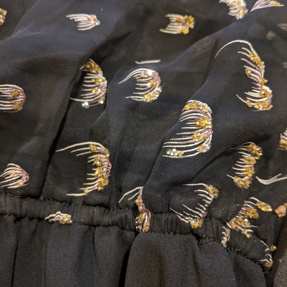 Vintage Sheer Evening Dress - Picture 5 of 5